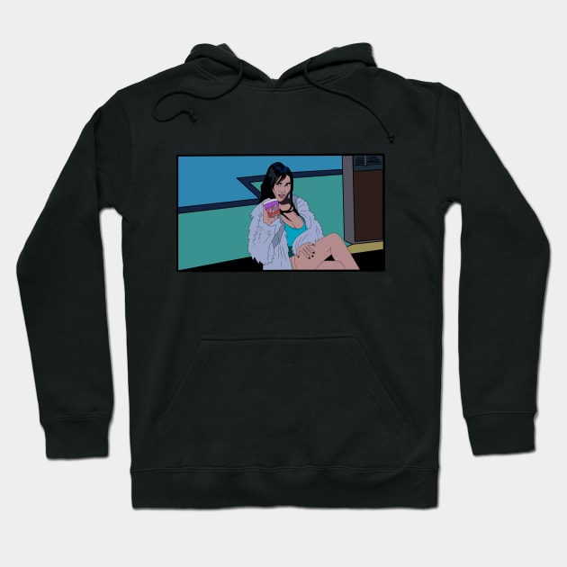 Darcy The Mail Girl Hoodie by pinxtizzle